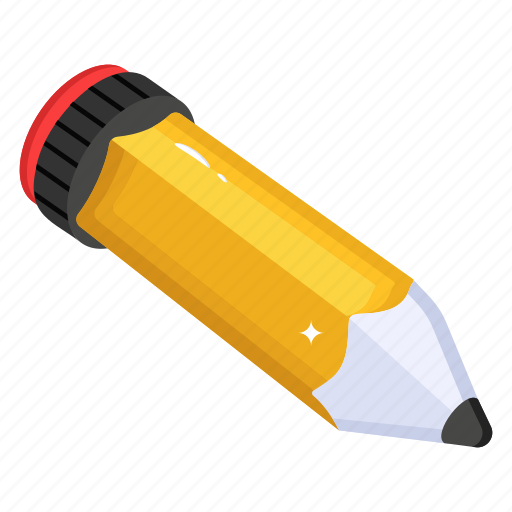 Pencil, stationery, lead pencil, writing tool, edit icon - Download on Iconfinder