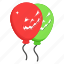 spooky balloons, halloween balloons, helium balloons, scary balloons, halloween decoration 