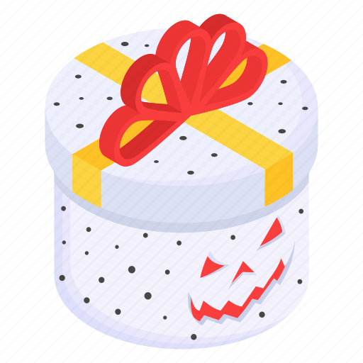 Present, halloween gift, halloween box, surprise, wrapped box icon - Download on Iconfinder