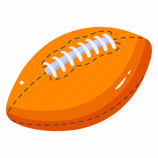 American football, rugby, plaything, sports accessory, ball icon - Download on Iconfinder
