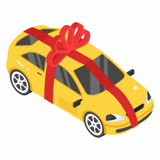 Car surprise, car present, car gift, vehicle, new car icon - Download on Iconfinder