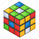 game, cube, rubik cube, 3d cube, rubik block
