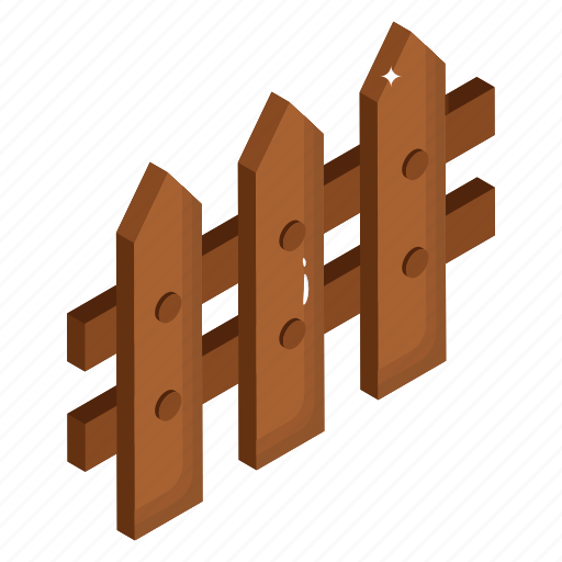 Fence, palisade, railing, home barrier, wooden fence icon - Download on Iconfinder
