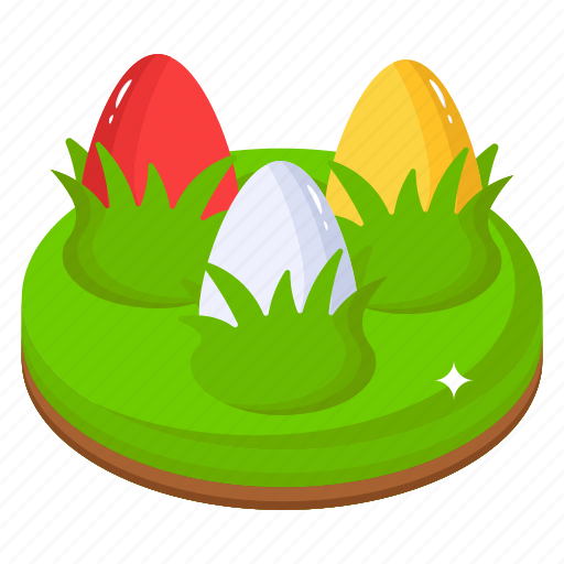 Eggs, easter eggs, decorative eggs, colorful eggs, painted eggs icon - Download on Iconfinder