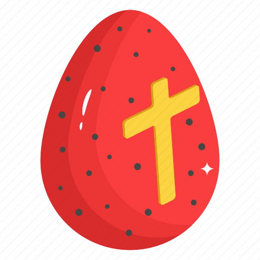 Egg, easter egg, decorative egg, colorful egg, painted egg icon - Download on Iconfinder