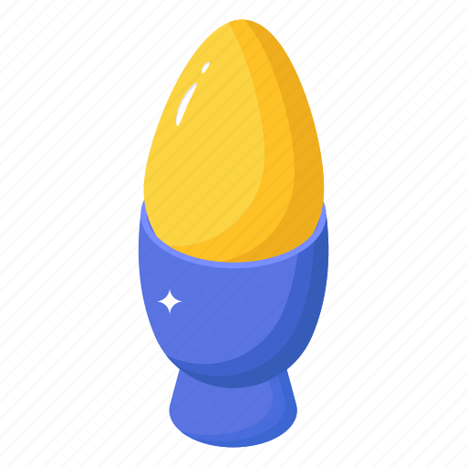 Egg cup, colorful egg, easter egg, decorative egg, painted egg icon - Download on Iconfinder