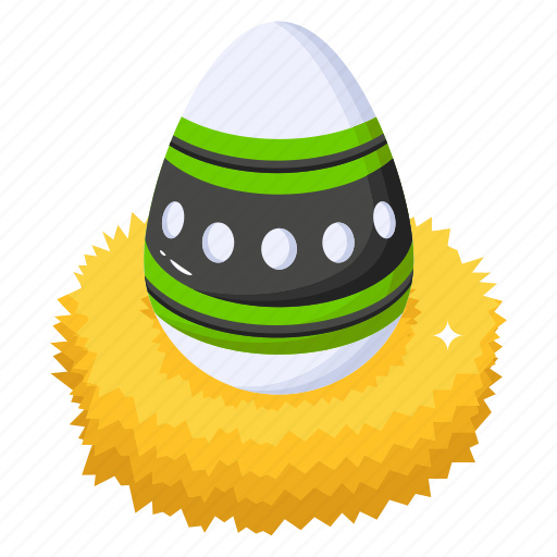 Egg, easter egg, decorative egg, colorful egg, painted egg icon - Download on Iconfinder
