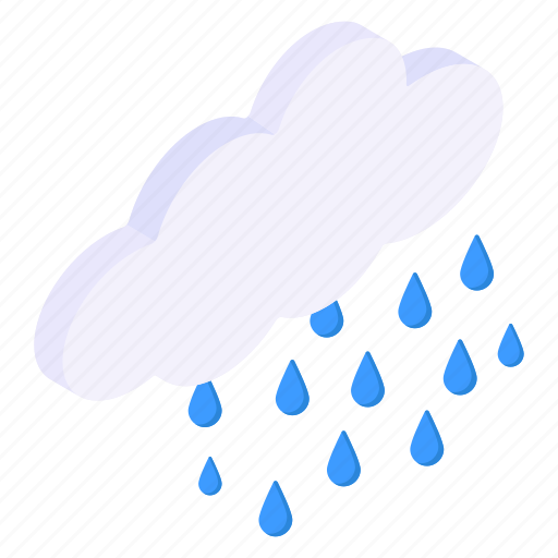 Rainfall, raining, rainy weather, climate, forecast icon - Download on Iconfinder