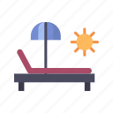 sunbathe, beach, sand, seat, glasses, sleeping, deck- chair, sunbath
