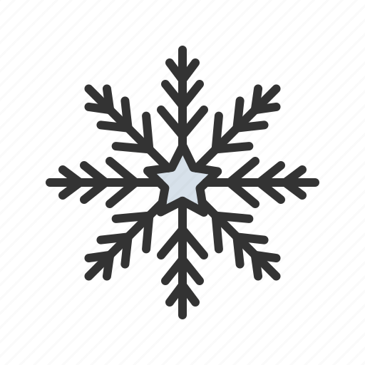 Snowflake, snow, winter, cold, christmas, ice, weather icon - Download on Iconfinder