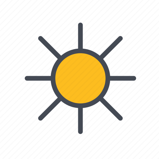 Summer, sun, forecast, sunny, weather, sunshine icon - Download on Iconfinder