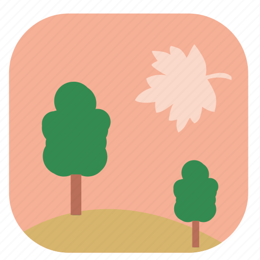 Leaf, nature, summer, sunset, tree icon - Download on Iconfinder