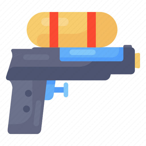 Water, gun, water gun, water pistol, toy gun, shooting gun, toy weapon icon - Download on Iconfinder