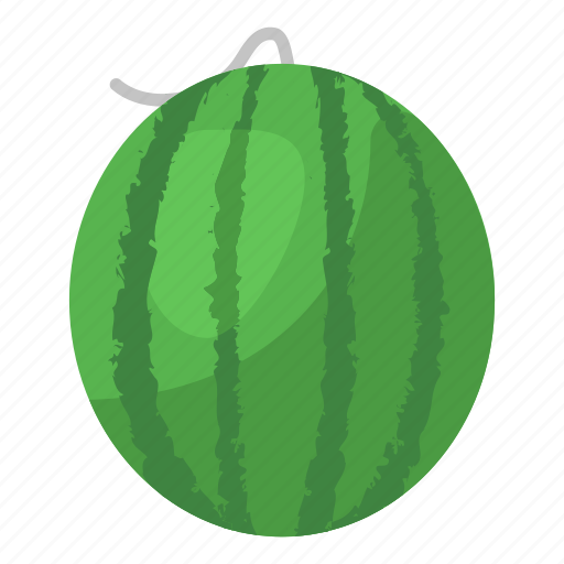 Watermelon, fruit, food, juicy fruit, tropical watermelon icon - Download on Iconfinder