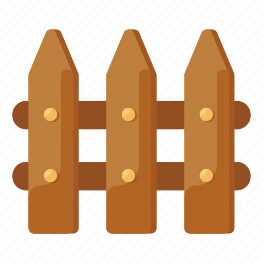 Fence, farm fence, wooden fence, security fence, barrier icon - Download on Iconfinder