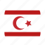turkic, flag, icon, 2, turkey, turkish, cyprus, northern cyprus, kuzey kibris, eurasian, country, national, nation, world, flags 