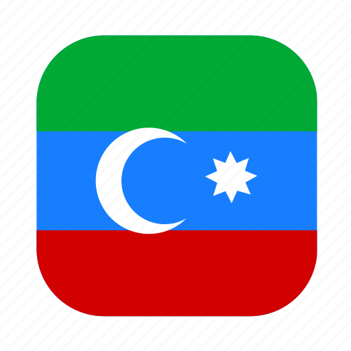 Turkic, flag, azerbaijan, azerbaijani, russia, russian, nation icon - Download on Iconfinder