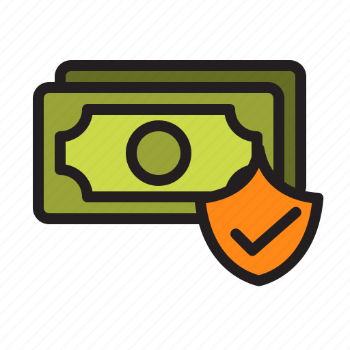 Money, banknote, payment, security, protection icon - Download on Iconfinder