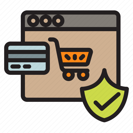 Shopping, online, credit, card, payment, security, protection icon - Download on Iconfinder