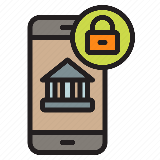 Banking, mobile, online, payment, security, protection icon - Download on Iconfinder
