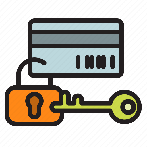 Secure, payment, credit, card, lock, security, protection icon - Download on Iconfinder