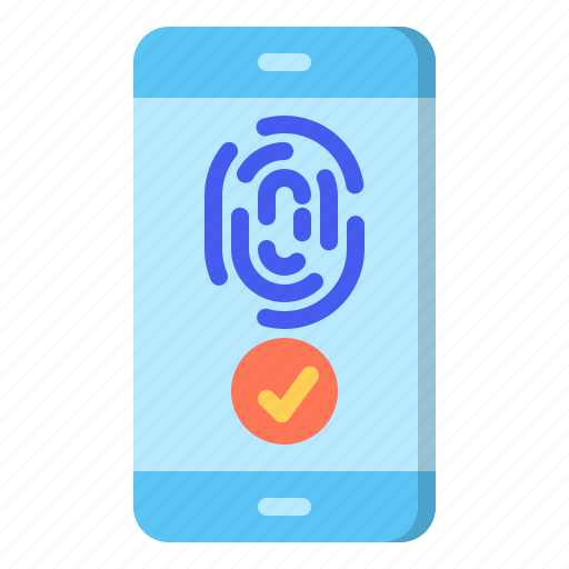 Finger, print, authorization, mobile, smartphone, security, protection icon - Download on Iconfinder