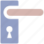 door lock, handle, handle lock, hole, key lock, lock, room lock 
