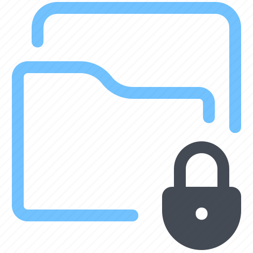 Data, documents, folder, lock, monitoring, protection, security icon - Download on Iconfinder