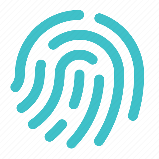 Fingerprint, identity, biometric, security icon - Download on Iconfinder