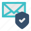 mail, message, protection, security 