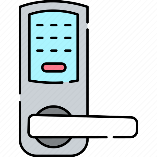 Combination, door, lock, padlock, key, number, password icon - Download on Iconfinder