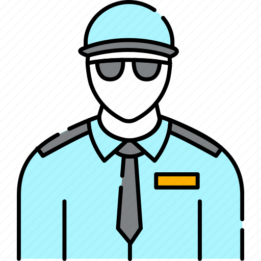 Guard, security, man, worker icon - Download on Iconfinder