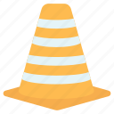 traffic cone, road cone, pylon, road barrier, barricade