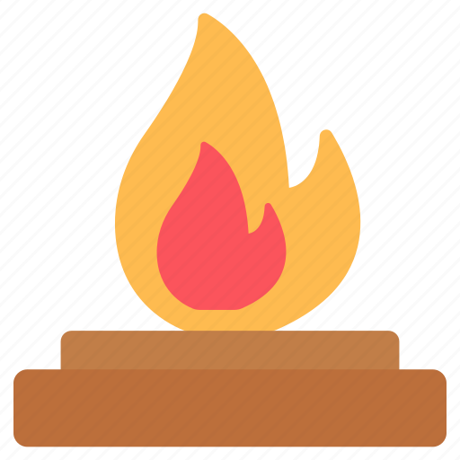 Fire, flame, burning, combustion, wood fire icon - Download on Iconfinder