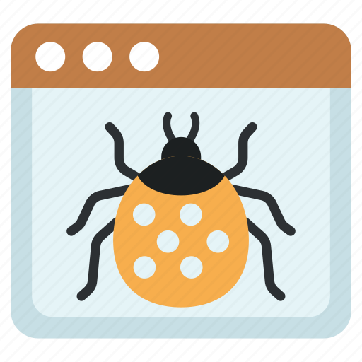 Web bug, web virus, bug website, web crawler, web malware icon - Download on Iconfinder