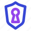keyhole shield, shield, keyhole, safe, security 