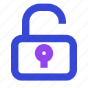 unlock, secure, security, locked, padlock, protection