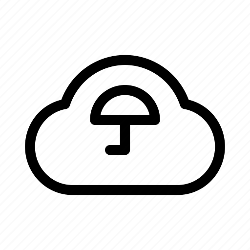 Cloud, umbrella, security, protect, protection, secure icon - Download on Iconfinder