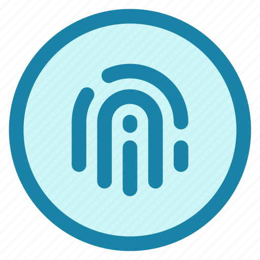 Fingerprint, security, protection, identification, password icon - Download on Iconfinder