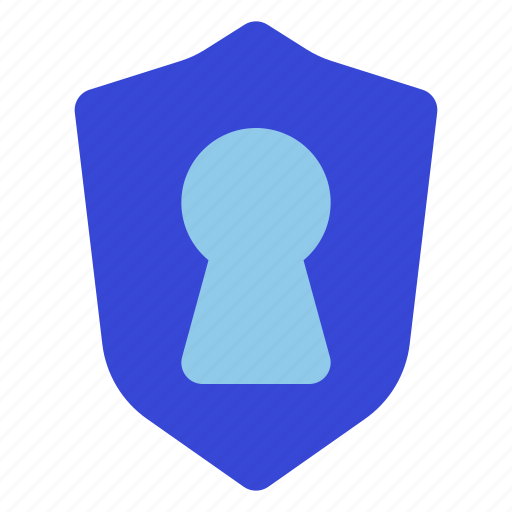 Keyhole, shield icon - Download on Iconfinder on Iconfinder
