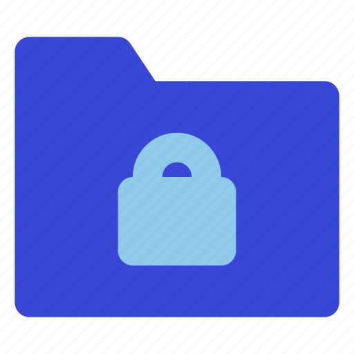 Lock, folder icon - Download on Iconfinder on Iconfinder