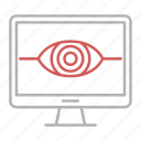 eye, monitoring, protection, screen, security, surveillance