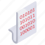 binary data, binary code, digital code, online coding, numeric code 
