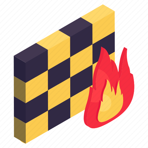 Firewall, burning, combustion, flame, fire icon - Download on Iconfinder