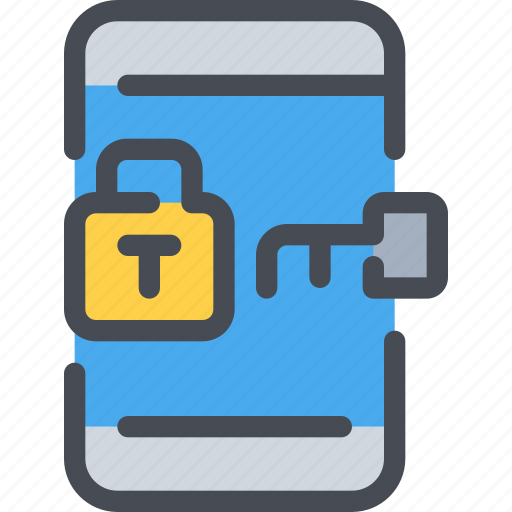 Mobile, padlock, protection, secure, security, smartphone icon - Download on Iconfinder