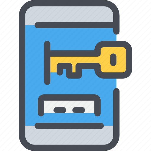 Key, mobile, protection, secure, security, smartphone icon - Download on Iconfinder