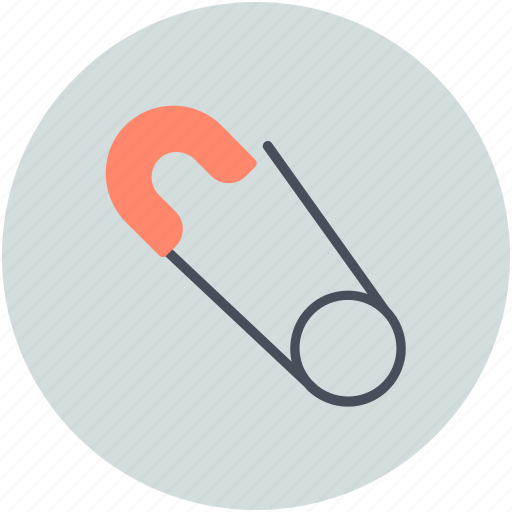 Closed pin, pin, safety pin, safety tool, tool icon - Download on Iconfinder