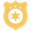 badge, justice, law, police, security, sheriff, star 