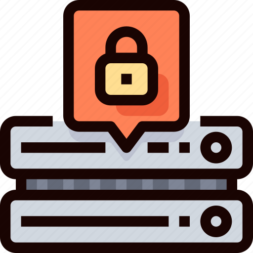 Database, padlock, protection, secure, security icon - Download on Iconfinder