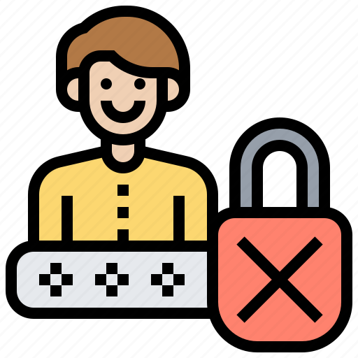 Access, blocked, denied, security, warning icon - Download on Iconfinder
